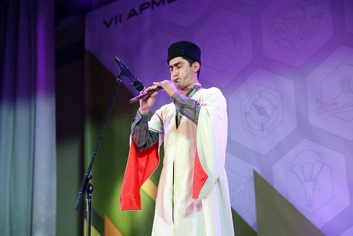 Азербайджанская команда представила первое выступление на творческом конкурсе «Армия культуры»