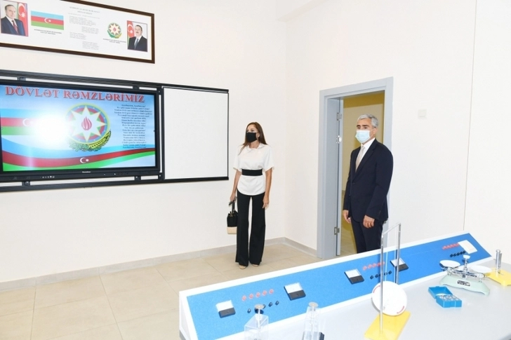 Мехрибан Алиева приняла участие в открытии после реконструкции образовательных заведений в Баку-ФОТО/ОБНОВЛЕНО