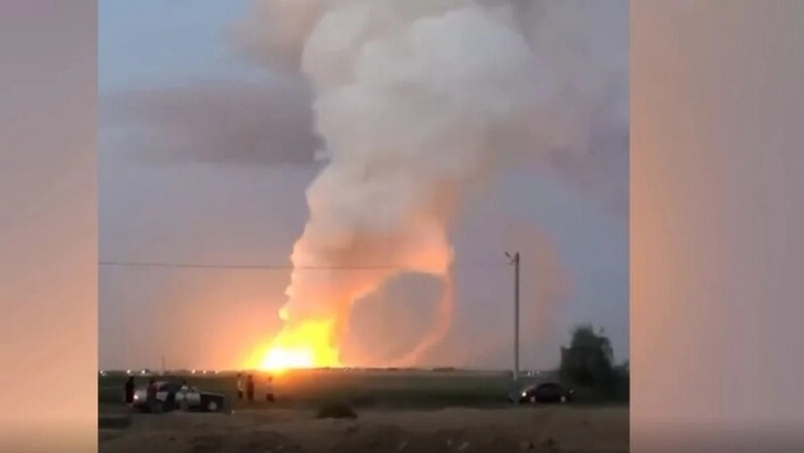 Еще один взрыв зафиксирован на месте склада в воинской части в Казахстане