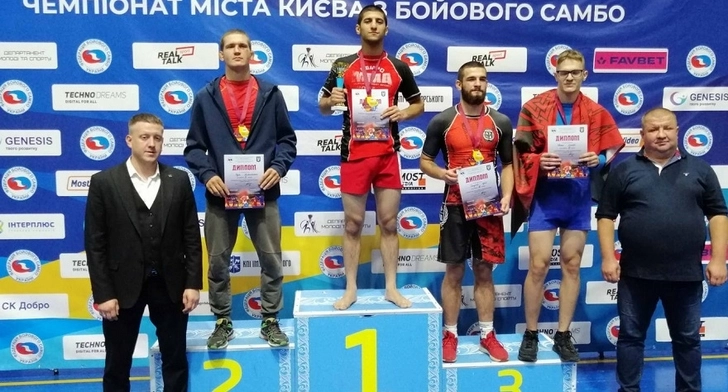 20-летний азербайджанец стал чемпионом Киева по боевому самбо