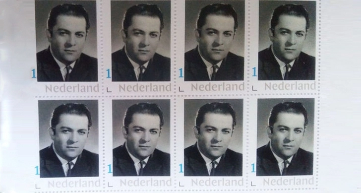 В Нидерландах выпущена почтовая марка, посвященная Рашиду Бейбутову