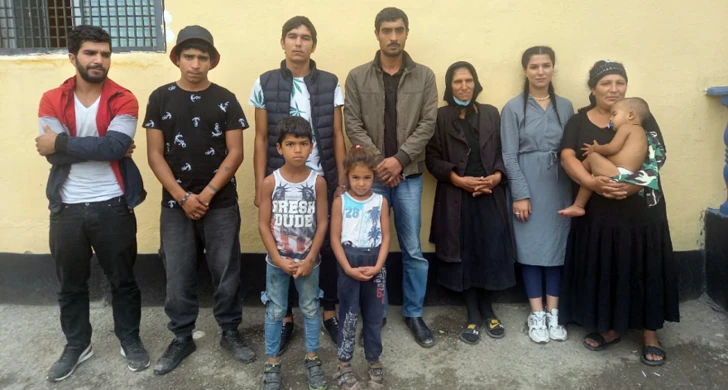 Задержаны 10 цыган, пытавшиеся перейти из Грузии на территорию Азербайджана - ФОТО
