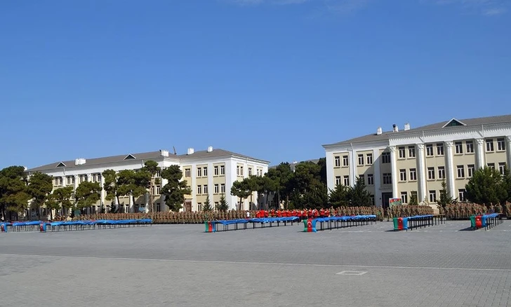 В Азербайджанском высшем военном училище прошла церемония принятия военной присяги - ФОТО