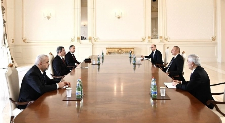 Президент Ильхам Алиев принял министра нефти Ирака - ОБНОВЛЕНО - ВИДЕО