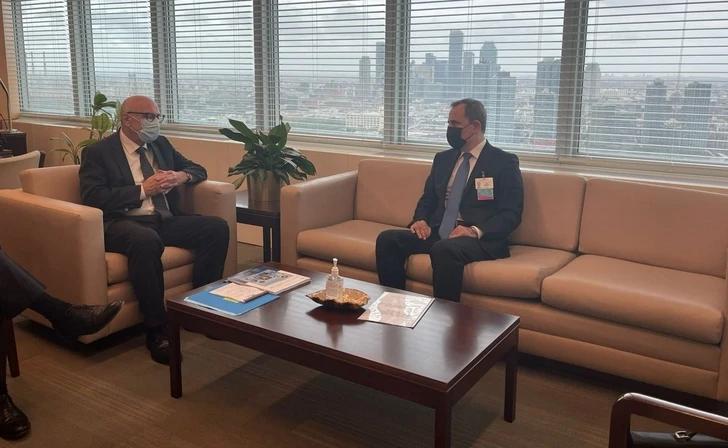 Глава МИД Азербайджана встретился с заместителем генсека ООН по борьбе с терроризмом