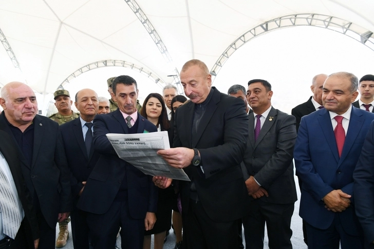 Media.az - Новости Азербайджана - Ильхам Алиев встретился с представителями общественности Джебраильского района - ФОТО
