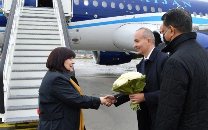 Сахиба Гафарова находится с официальным визитом в Словакии - ФОТО