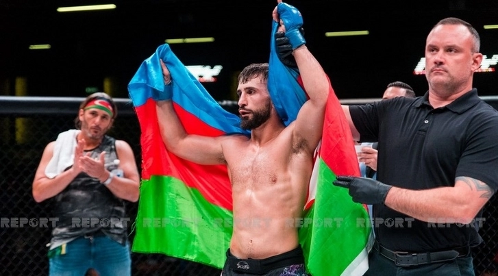 В США азербайджанец вышел в финал международного турнира по ММА - ФОТО