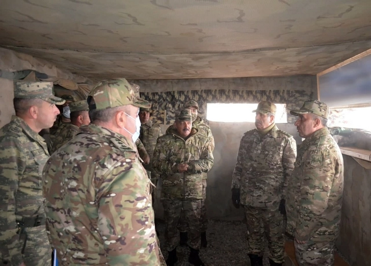 Министр обороны наблюдал за командно-штабными учениями в Лачыне - ФОТО/ВИДЕО