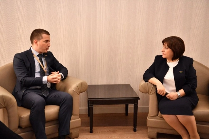 Сахиба Гафарова встретилась с председателем парламента Черногории - ФОТО
