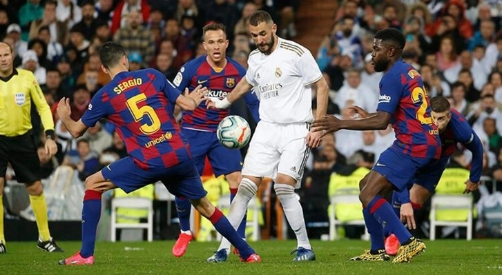 Мадридский «Реал» обыграл «Барселону» в матче чемпионата Испании - ВИДЕО