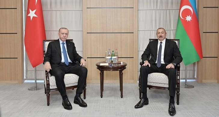 В Зангилане состоялась встреча один на один Президентов Азербайджана и Турции - ФОТО
