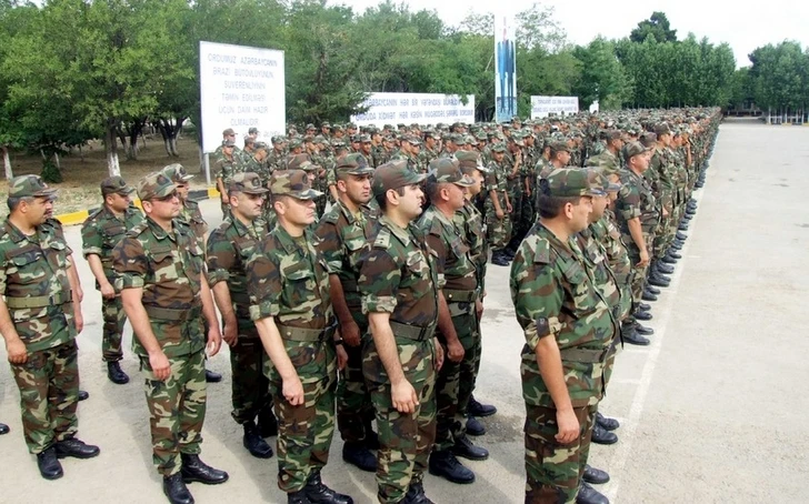 В Азербайджане завершен октябрьский призыв на срочную действительную военную службу
