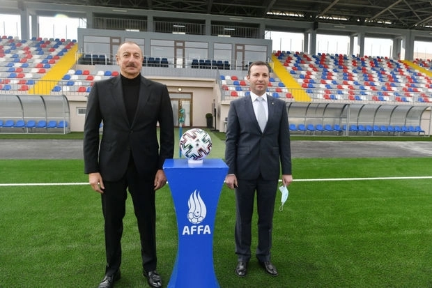 УЕФА поделилась публикацией о стадионе, открытом Ильхамом Алиевым - ФОТО