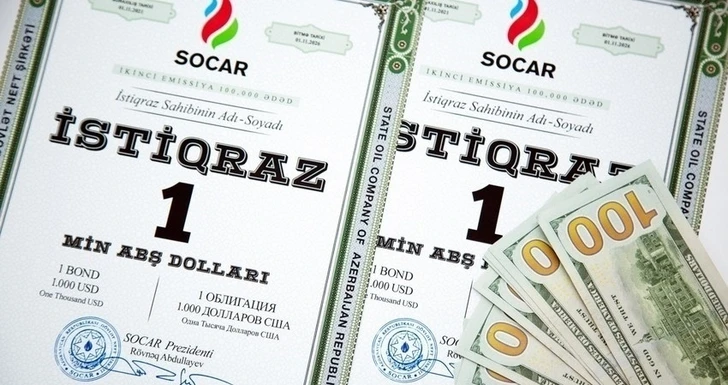Стоимость новых облигаций SOCAR достигла 1 075 долларов