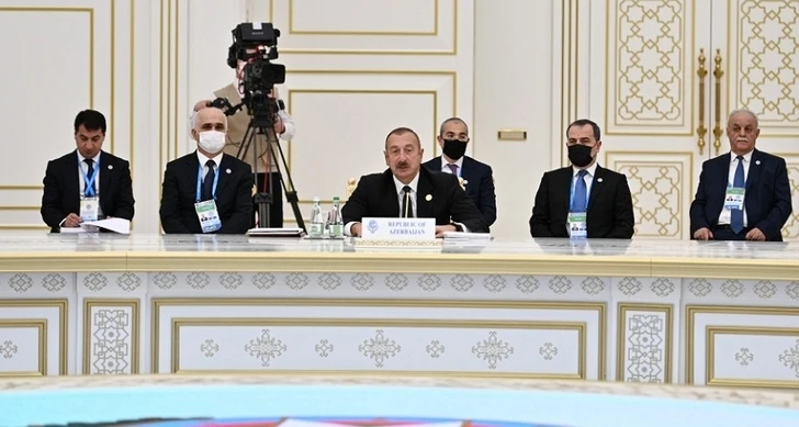 Ильхам Алиев: Сегодня я могу сказать, что Зангезурский коридор становится реальностью - ВИДЕО