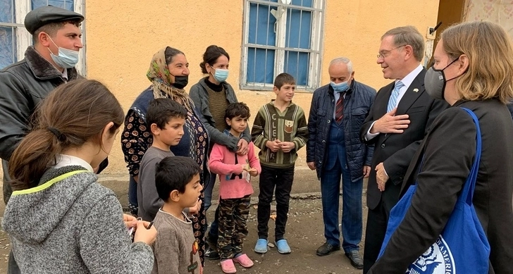 Посол США в Азербайджане посетил Тертер - ФОТО