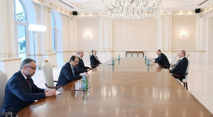 Президент Ильхам Алиев принял председателя Совета по высшему образованию Турции - ОБНОВЛЕНО - ФОТО