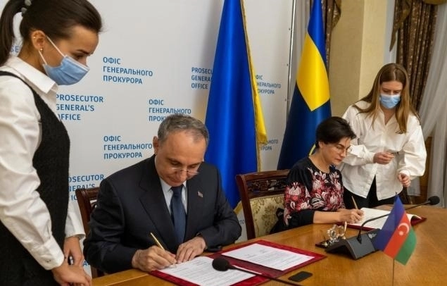 Между прокуратурами Азербайджана и Украины подписано соглашение о сотрудничестве - ФОТО