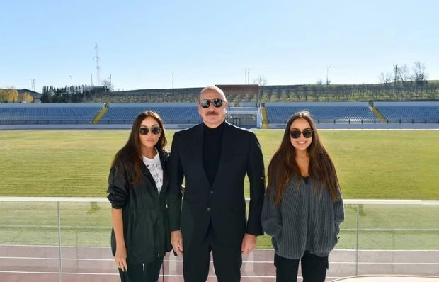 Ильхам Алиев и Мехрибан Алиева ознакомились с условиями, созданными в Губинском олимпийском комплексе - ФОТО