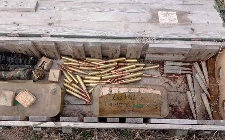В Агдаме обнаружены боеприпасы - ФОТО
