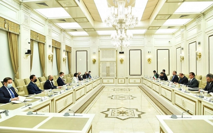 Председатель Милли Меджлиса встретилась с главой МИД Ирана - ФОТО