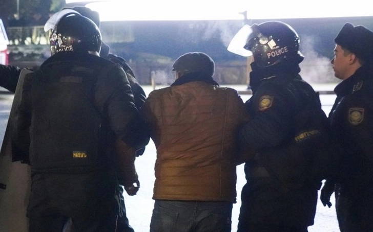 В Алматы задержаны 852 протестующих
