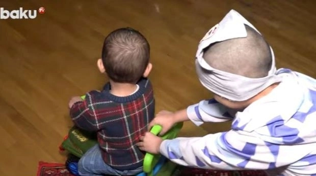 Сотрудники Baku TV посетили в приюте двухлетнего ребенка, который был похищен в столице - ВИДЕО