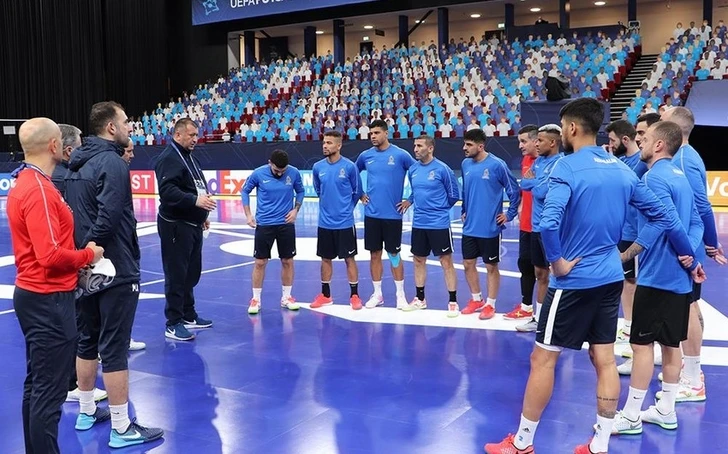Сборная Азербайджана по футзалу стартует на чемпионате Европы. Игра пройдет без болельщиков