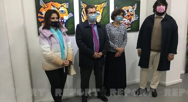 В Париже открылась выставка азербайджанского художника