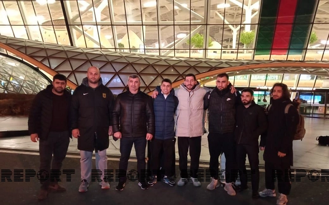 Азербайджанские дзюдоисты вернулись из Парижа с медалями