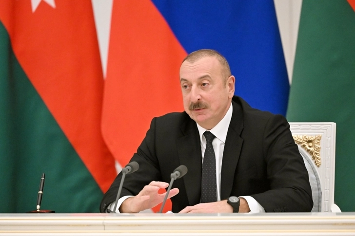 Media.az - Новости Азербайджана - Президенты Азербайджана и России выступили с заявлениями для прессы - ОБНОВЛЕНО/ВИДЕО/ФОТО