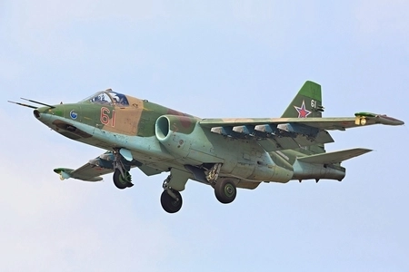 ВС Украины сбили российский Су-25 - ФОТО