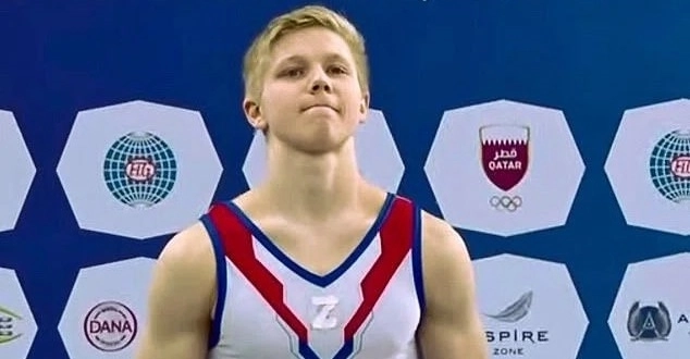 Российский гимнаст вышел на награждение с буквой «Z» на груди, федерация гимнастики начнет расследование
