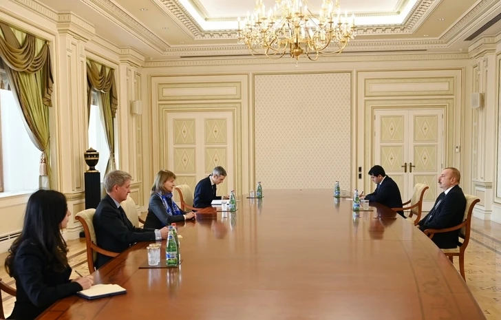 Президент Азербайджана принял торгового посланника премьер-министра Великобритании - ОБНОВЛЕНО