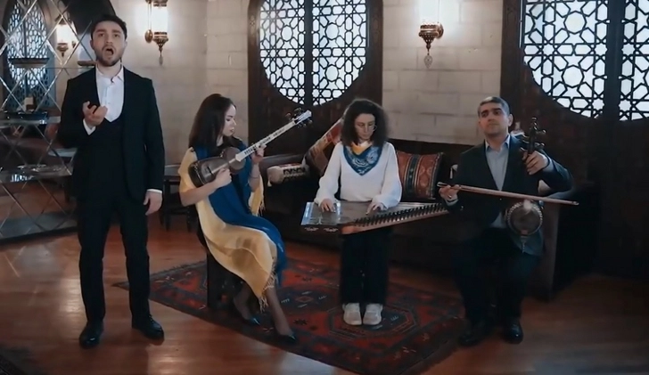 Азербайджанские и украинские музыканты исполнили композицию «Молитва за Украину» - ВИДЕО