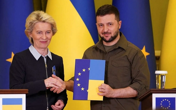 ЕК передала президенту Украины опросник про возможности переговоров о вступлении в ЕС