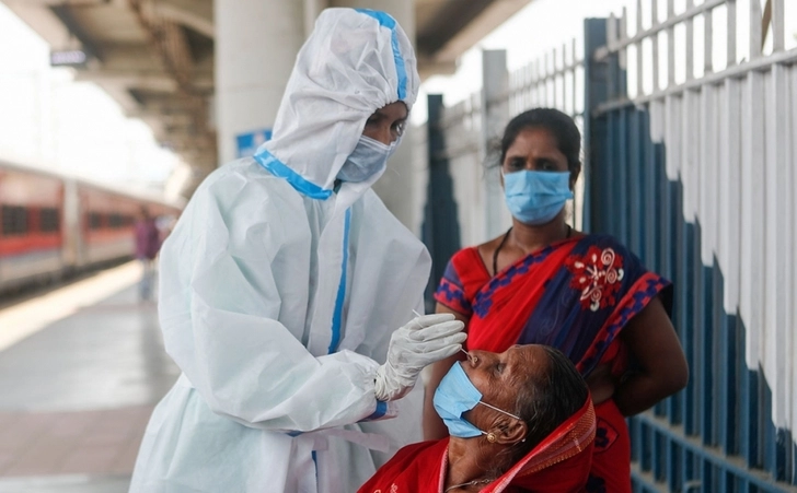 В индийском штате Гуджарат выявили случай нового штамма коронавируса