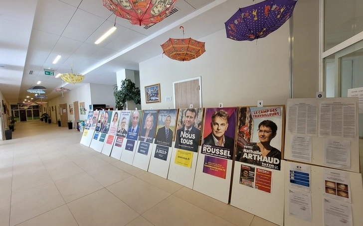 В Баку открыт избирательный участок для граждан Франции - ФОТО