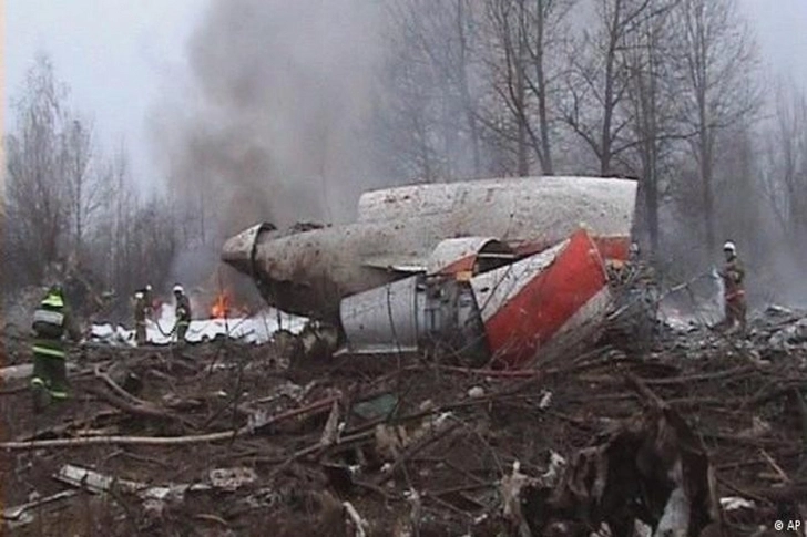 В Польше чтят память жертв авиакатастрофы под Смоленском