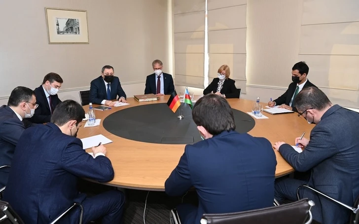 Обсуждены перспективы будущего сотрудничества между Азербайджаном и Германией - ФОТО