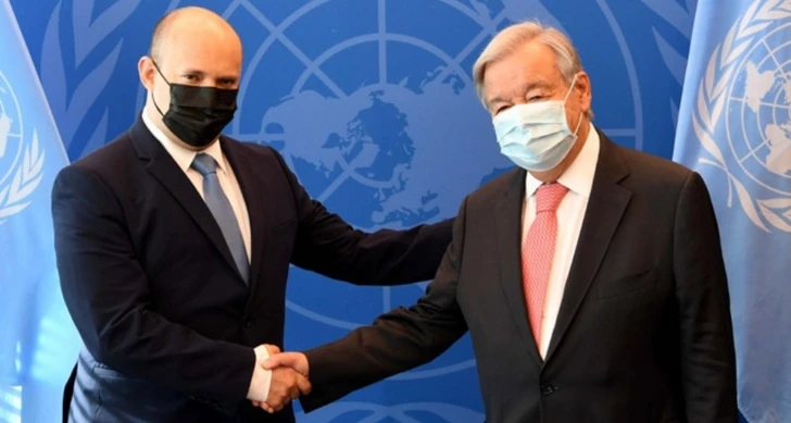 Беннет и Гутерриш обсудили урегулирование ситуации между Россией и Украиной