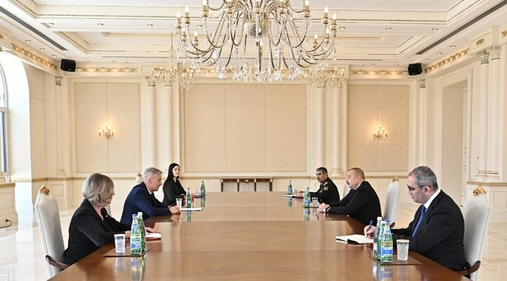 Президент Азербайджана принял заместителя премьер-министра Латвии - ОБНОВЛЕНО/ФОТО
