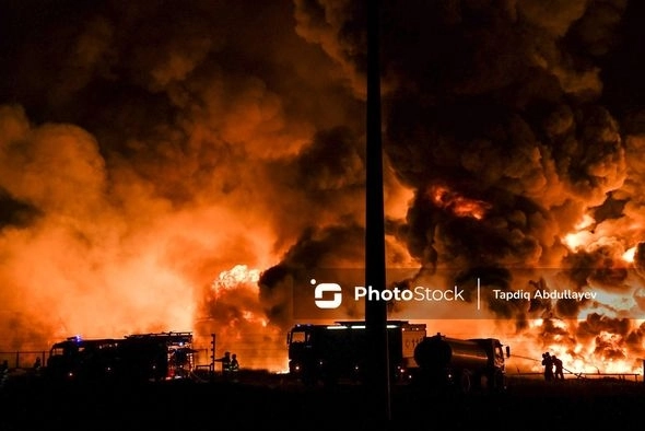 Azersun Holding распространил информацию в связи с пожаром в Сумгайыте - ФОТО