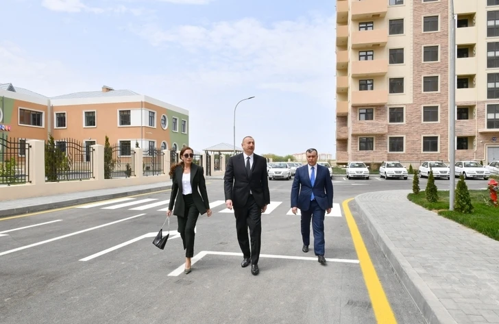 Ильхам Алиев и Мехрибан Алиева открыли новый жилой комплекс для семей шехидов  - ОБНОВЛЕНО/ФОТО/ВИДЕО