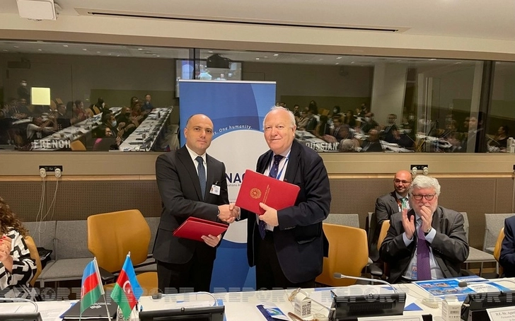Азербайджан и ООН подписали план действий по глобальному призыву «Мир во имя культуры» - ФОТО