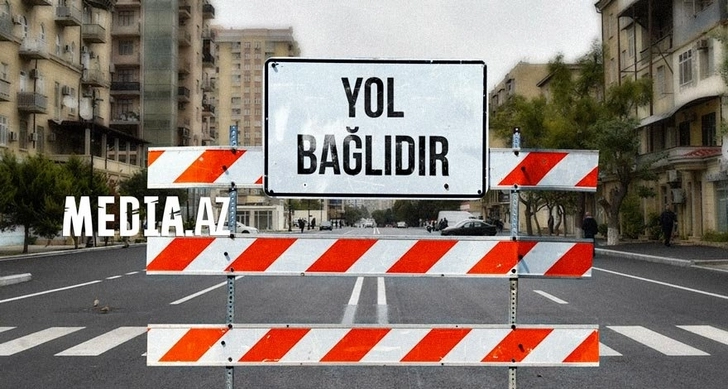 На одной из дорог Баку будет временно ограничено движение транспорта