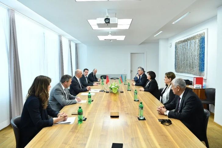 Сахиба Гафарова встретилась с вице-президентом Швейцарии - ФОТО