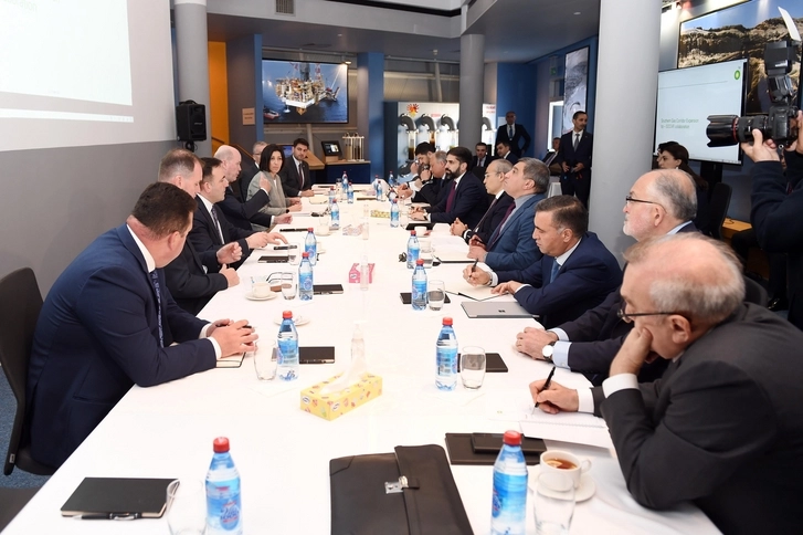 Министр экономики Азербайджана посетил Сангачальский терминал - ФОТО