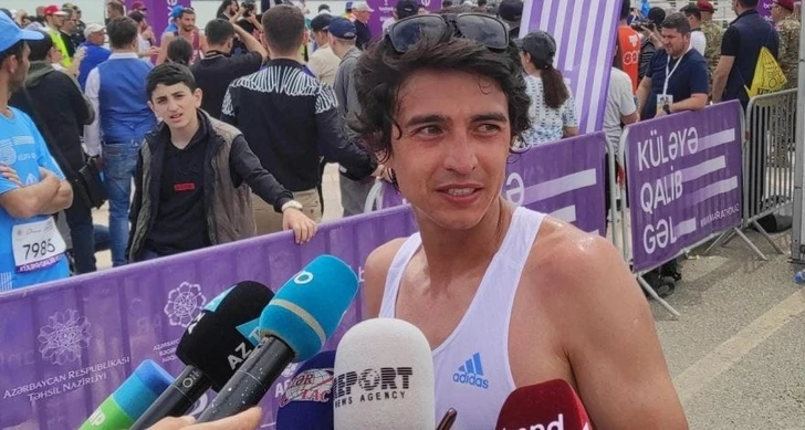 Победитель марафона: Желаю, чтобы во всех городах были такие условия для занятия спортом, как в Баку
